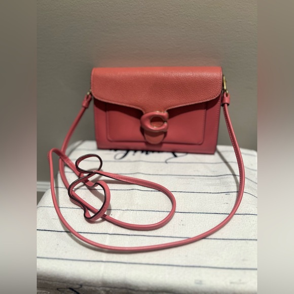 ๐ธ๐Coach Tabby Chain Clutch in Pebble Leather ๐ธ๐ R$348 - Picture 10 of 17